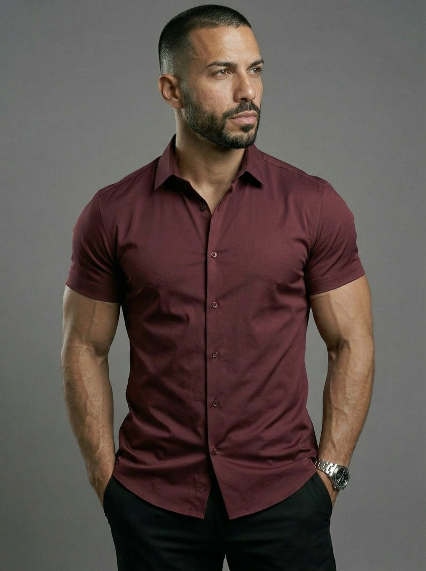 TRUESHARP Stretch-Hemd