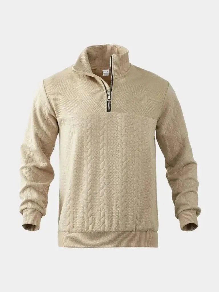 Herren-Strickpullover – Unverzichtbarer Henley-Strick für legere Alltags-Outfits