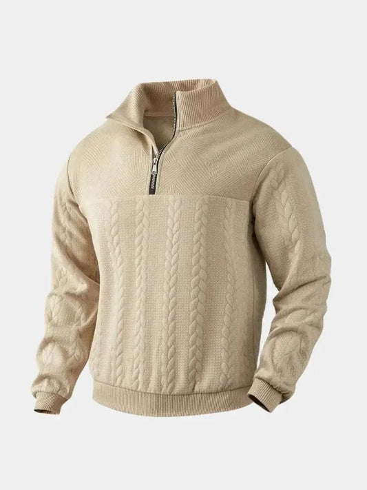 Herren-Strickpullover – Unverzichtbarer Henley-Strick für legere Alltags-Outfits