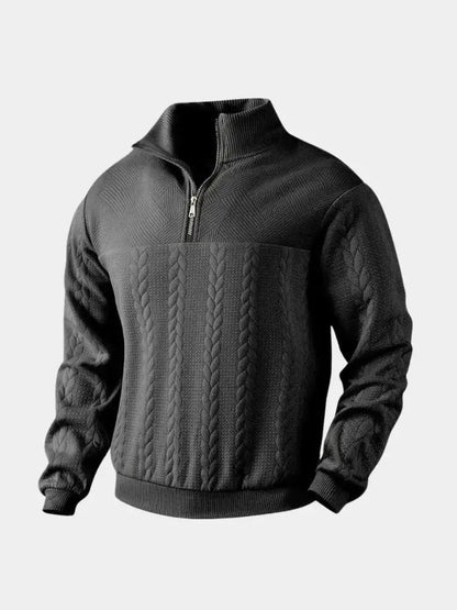 Herren-Strickpullover – Unverzichtbarer Henley-Strick für legere Alltags-Outfits