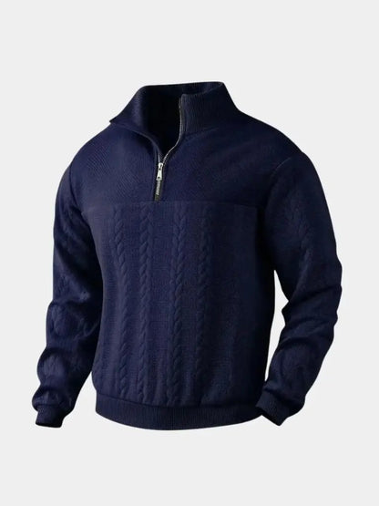 Herren-Strickpullover – Unverzichtbarer Henley-Strick für legere Alltags-Outfits