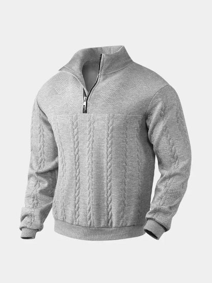 Herren-Strickpullover – Unverzichtbarer Henley-Strick für legere Alltags-Outfits