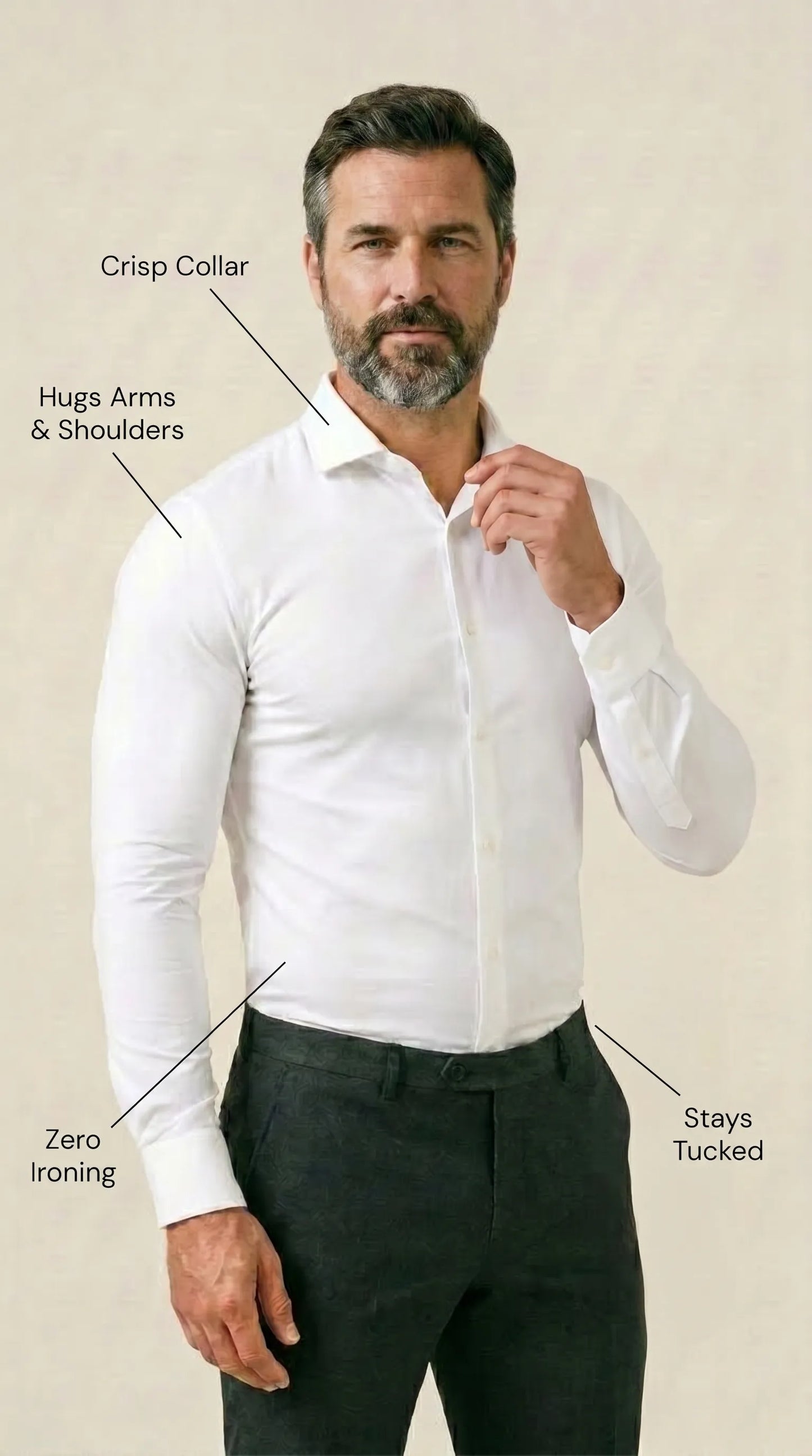 TRUESHARP STRETCH-SHIRT