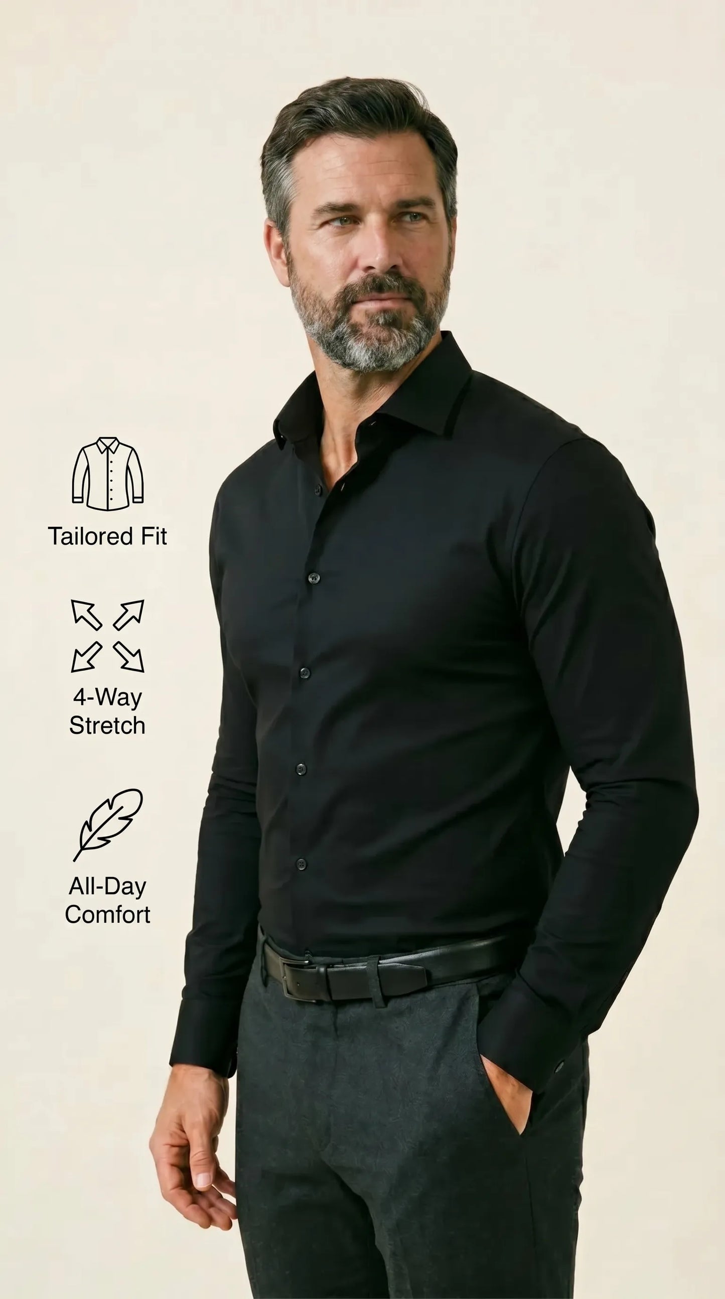 TRUESHARP STRETCH-SHIRT