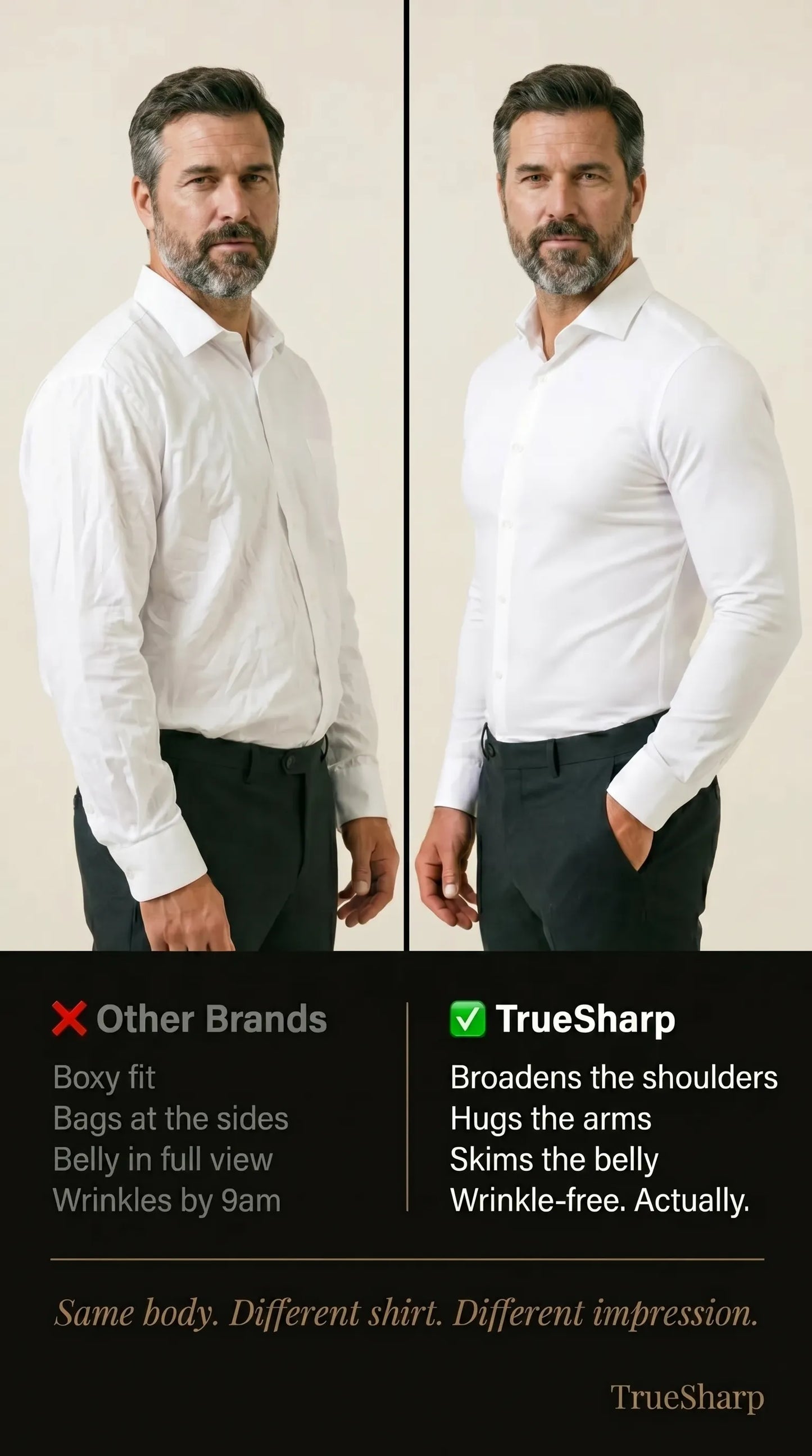 TRUESHARP STRETCH-SHIRT